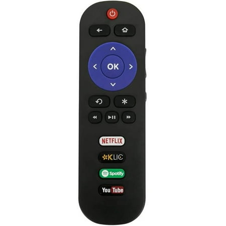 Generic TCL Replaced Roku RC280 Remote Control for 4K Smart Televisions with Netflix KLLC Spotify YouTube Keys fits 55S403 55S405 55UP120 55US57 55US5800 65C803 65S401 65R615 65S403 65S405 65US5800