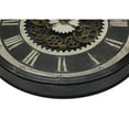 thumbnail image 3 of Monarch Specialties I 9031 - Clocks, 30" Round, Gear Mechanism, Large Oversized, Wall Clock, Brown, Transitional, 3 of 4