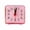A-Pink, variant on Extra Loud Vintage Bell Alarm Clock with Night Light, Heavy Sleeper Alarm for Bedroom and Dorm, Battery Powered Table Clock with Luminous Dial, Retro Style Wake-Up Solution