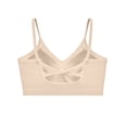 thumbnail image 4 of Trikvn Seamless Bras for Women Smooth Wirefree Basic Spaghetti Strap Full Coverage Bralette Breathable No Underwire Everyday Comfort Soft Cotton Bra, 4 of 6