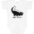 thumbnail image 3 of Inktastic Animals Cute Skunk Fart Kitty Boys or Girls Baby Bodysuit, 3 of 5