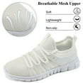 thumbnail image 3 of Ecetana Women's Sneakers Lightweight Breathable Mesh Casual Running Tennis Shoes, 3 of 5