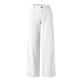 thumbnail image 6 of Drses Fall Winter Flowy Loose Palazzo Pants for Women, High Waist Striped Casual Lounge Trousers, Versatile Wide Leg Slacks for Travel Vacation Casual Daily Outfits Multi Neutral Stripes, 6 of 8