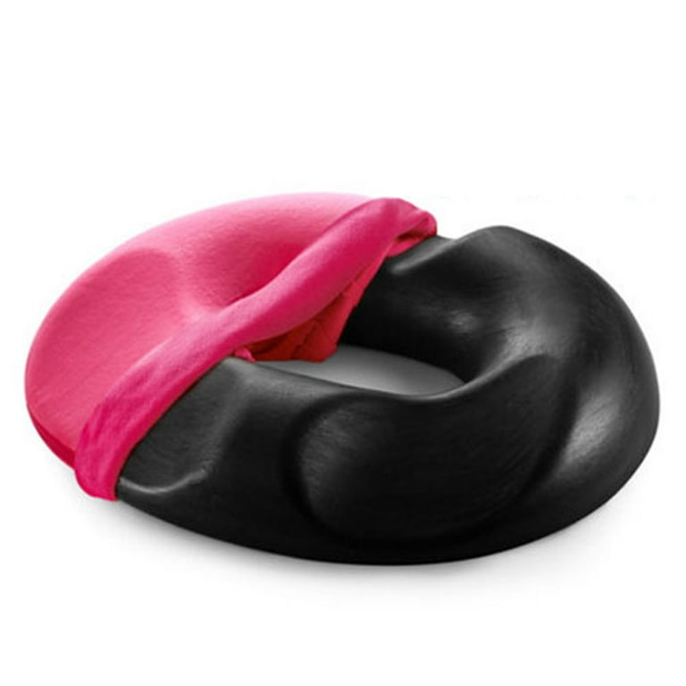 DR.Flink Donut Pillow Seat Cushion - Medical Memory Foam Tailbone Pillow -  Premium Comfort Cushion for Hemorrhoids, Prostate, Pregnancy, Post Natal