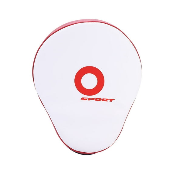 Almohadilla de esponja de PU Nikou para entrenamiento de boxeo karate MMA engrosada color blanco