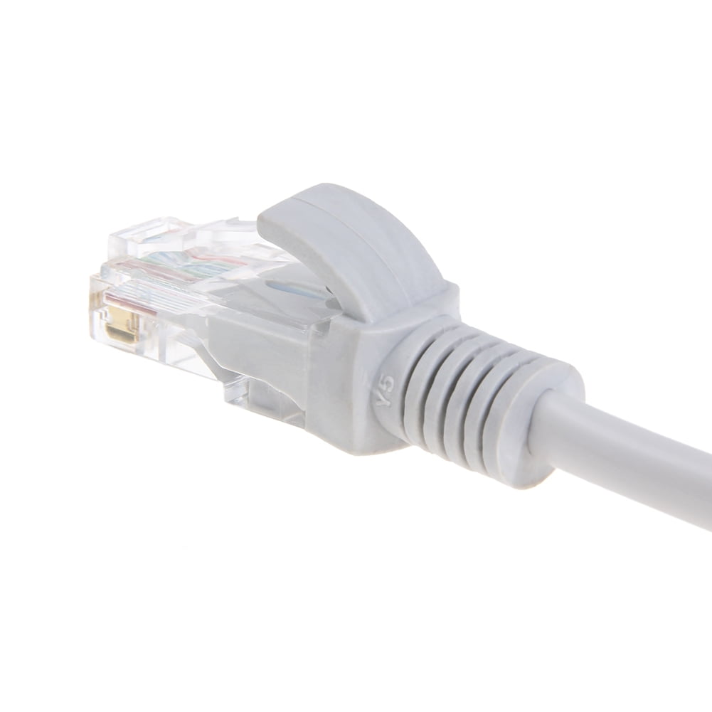 Ethernet Cable 82 Ft LAN Cable, Internet Cable, Patch Cable and Network Cable - (Silver) 82 Feet ethernet Cord