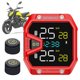 thumbnail image 1 of Motocicleta TPMS Monitoreo Del Neumático Sensor Tiempo LCD Pantalla (externo) Rojo, 1 of 9