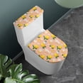 thumbnail image 3 of HELLHERO Toilet Seat Lid Cover 2 Pcs Set Fashion Christmas Bathroom Set for Bathroom Home, Stretch, 3 of 8