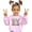 Pink Sweatshirt, variant on Camo 3 Easter Bunnies Sweatshirt for Women Teens & Kids Spring Family Matching Pullover Pink Sweatshirt 4T