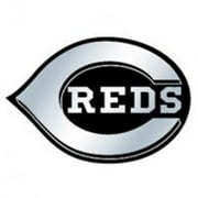 Caseys Distribution 8162053088 Cincinnati Reds Argent Auto Emblem