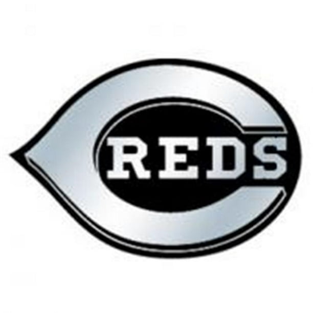 Emblème Auto Cincinnati Reds - Argent