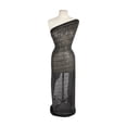thumbnail image 3 of Zelouf Version 1 Sequin Span Mesh  , Sewing, DIY, Crafts Fabric by the Yard, Black/black, 5 Yard, 3 of 9