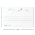 thumbnail image 3 of Oferta por tiempo limitado!Tarjeta de felicitación - Gran espacio para escribir - Escrita a mano - Bendiciones expresas - Tarjeta de recuerdo - Tarjeta minimalista de buenos deseos - Suministro para, 3 of 5