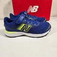 thumbnail image 1 of New Balance Mens 680 YA680LM6 Blue Running Shoes Sneakers Size 3 M, 1 of 5