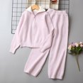 thumbnail image 4 of LvhaoGJOB Little Kids Kids 2-Piece Outfit Set, Purple - sherpa fleece, 4 of 5