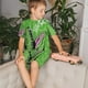 thumbnail image 4 of Balery CROCODILE HEAD Conjunto de Pijama Infantil de Manga Corta con Estampado – Ropa de Dormir de Algodón Suave-XX-Large, 4 of 6