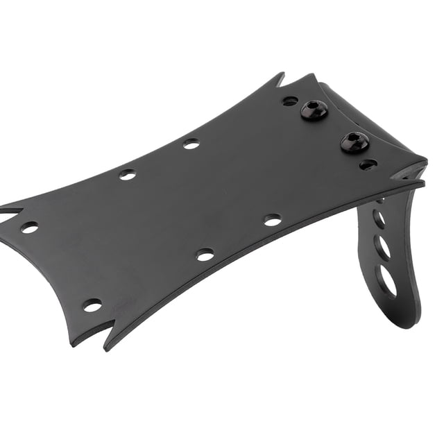 Soporte de Placa de matrícula de Motocicleta, Soporte de Etiqueta de Montaje lateral retro, 100% Nuevo Mercado de Accessorios Con Material de Aleacio de Aluminio, Mano de Obra