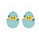 thumbnail image 2 of Pendientes para mujer, regalos para mujer, mascarilla facial para mujer, pendientes de papel higiénico, pendientes de cuero de doble cara, pendientes de cuero, 2 of 4