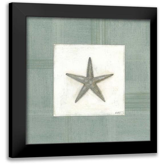 Wyatt Jr., Norman 12x12 Black Modern Framed Museum Art Print Titled - Sea Breeze III