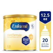 (4 pack) Enfamil Infant Powder Baby Formula with Iron 12.5 oz Can