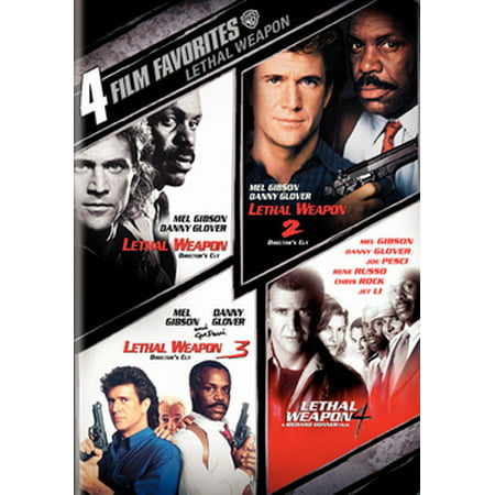 Lethal Weapon 1-4 (DVD) (Lethal Weapon Best Buds Cast)