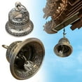 thumbnail image 6 of New Ornaments Home Hanging Decoration Metal Desktop Art Craft American Silver Coin Bells Morgan Silver Dollar Bell Motor Biker Bell Pendant Lady Rider Bell Pendant, 6 of 8