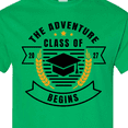 thumbnail image 4 of Inktastic Class of 2027 the Adventure Begins with Graduation Cap T-Shirt, 4 of 5