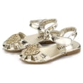 thumbnail image 4 of Chaussures Fille Princess Enfant Danse Fête Robe Sandales Plates Chaussures d'Été, 4 of 5