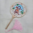 thumbnail image 3 of Hand Mirror, Handheld Mirror with Hummingbird Embossed Patterns (Metal), Unique Gifts for Women Birthday Gift for Women Mom Her, Elegant Cosmetic Mirror, 3 of 5