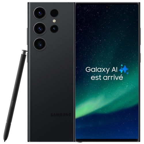 Restored Samsung Galaxy S23 Ultra 5G – 256GB Smartphone – Black