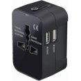 thumbnail image 1 of All-in-one Global Travel Adapter Wall Charger With Dual Usb Charging Ports Internationally Available, 1 of 5