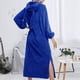 thumbnail image 4 of Sudaderas largas de manga larga con capucha para mujer, vestido largo de felpa, ropa de dormir Fridja nbo2283, 4 of 9