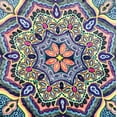 thumbnail image 4 of Serafina Home Boho Velvet Fleece Throw Blanket: Soft Plush Bright Decorative Paisley Patterned Accent for Couch or Bed, Colored: Teal Hot Pink Purple Yellow Black, 4 of 4