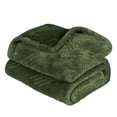 thumbnail image 7 of BNM Fleece Diamond Fluffy Blanket, Throw XL, Green, 7 of 7
