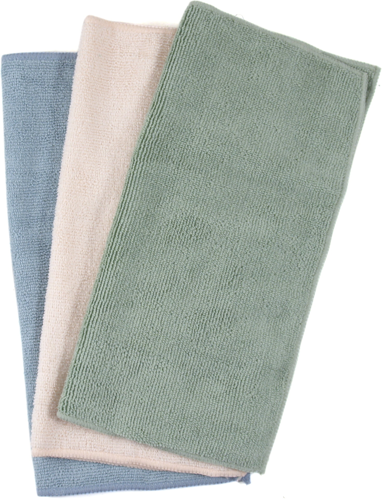 Envision Assorted Colors 3 Pack Microfiber Cleaning Cloths