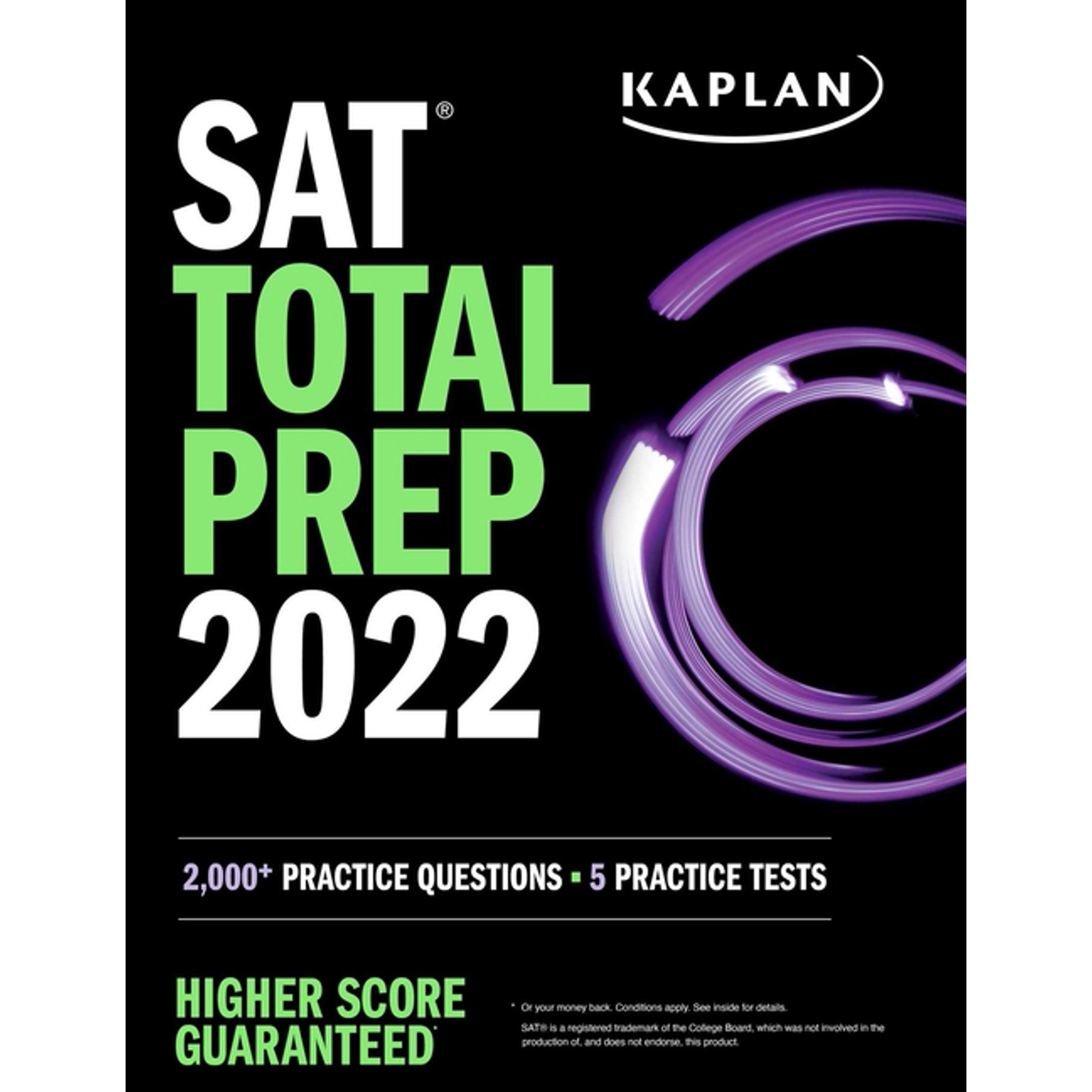 Kaplan Test Prep: SAT Total Prep 2022 : 2,000+ Practice Questions + 5 Practice Tests (Paperback)