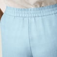 thumbnail image 4 of ClodeEU Women's High Waisted Linen Blend Pants with Pockets ,Casual Long Trousers Blue,Women's Plus L, 4 of 7