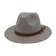 thumbnail image 5 of Sombrero Fedora Yuyangstore Unisex Engrosado Gris claro, 5 of 8