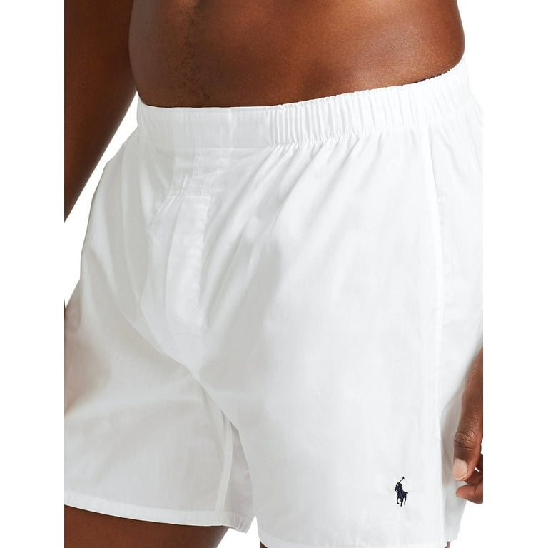 Polo Ralph Lauren Men's 3-Pack Classic Woven Cotton Boxers