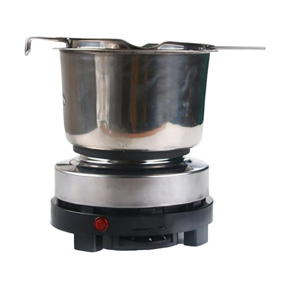 Large Double Boiler Pot Set DIY Candle Making Melting Pot Electric Heating Plate for Making Candy Making Soap Chocolate
