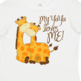 thumbnail image 4 of Inktastic My Yaya Loves Me Boys or Girls Toddler T-Shirt, 4 of 5