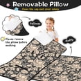 thumbnail image 3 of Pioneer Flower Floral Print Pattern Toddler Nap Mats for Kids Preschool,Sleeping Mat Bag or Kids,Toddler Sleeping Bag,Toddler Nap Mat or Daycare, 3 of 6