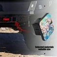 thumbnail image 5 of Hitch Cover Fits For 2-Inch Hitch,Flowers In Art With A Magical Backgroundrubber Trailer Hitch Cover Tube Plug Insert,Car Exterior Accessories, Receiver Tube Hitch Plug, 5 of 6