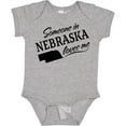 thumbnail image 3 of Inktastic Someone in Nebraska Loves Me Boys or Girls Baby Bodysuit, 3 of 5