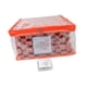 thumbnail image 5 of Tapetes de bloqueo para tejer, manualidades, equipo de regalo reutilizable con líneas de cuadrícula de bloqueo 9 tapetes con 50 pines, 5 of 9