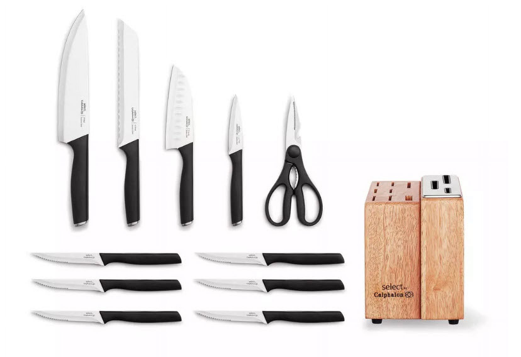 Calphalon 12pc Anti-Microbial Self-Sharpening Cutlery Set