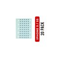thumbnail image 1 of Indicateur Liquide de Remplacement Autocollant sur l'Écran LCD Compatible pour iPhone 5 / 5S (20 Pack), 1 of 2