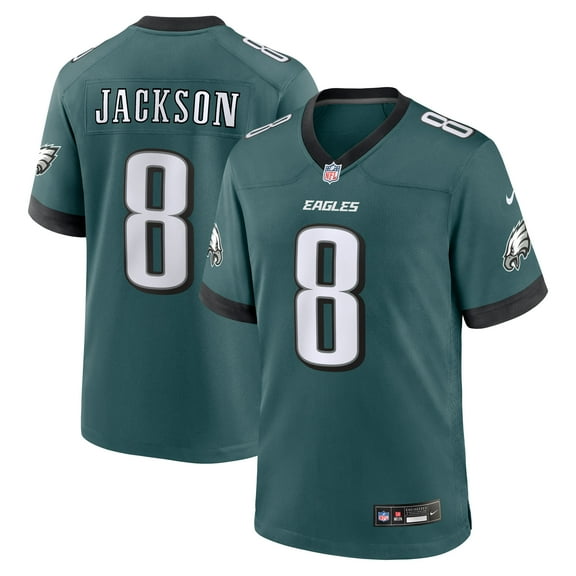 Men's Nike Adoree' Jackson Midnight Green Philadelphia Eagles Team Game Jersey
