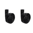 thumbnail image 4 of Monstrate Pegatinas ostentosas Resina Cristal Decoración Apliques Craft Fix Decor Beads Hot Melt Adhesivo Taladro Tira Negro 1 3.5cmAncho negro 1 3.5 cm de ancho 2piezas Monstrate CBP360578, 4 of 6