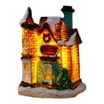 thumbnail image 1 of DEBGFS Village de Noël Maisons de Village de Noël Éclairées à LED avec Figurines Collection de Village de Noël Décoration de Chambre Intérieure - Bâtiments de Collection, style5, 1 of 14